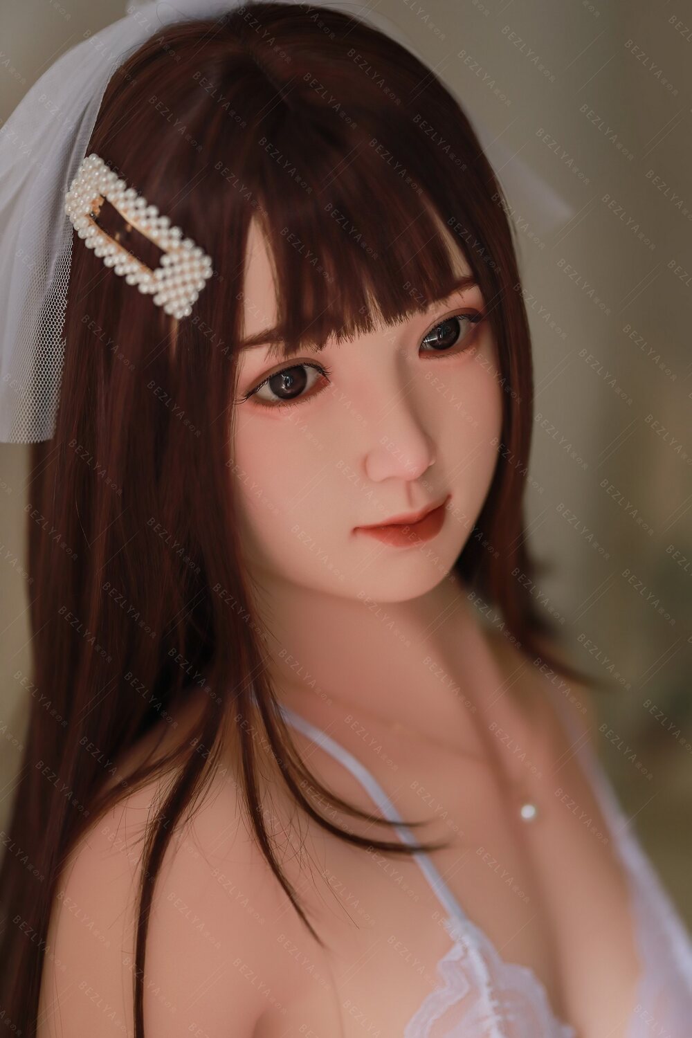 155cm/5ft1 A-cup Silicone Head Sex Doll – Olive Lizzie - FavDoll